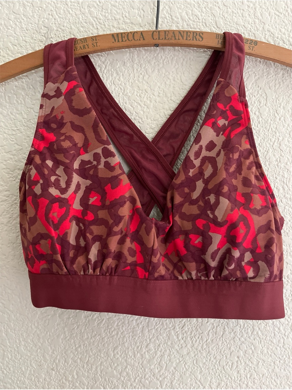 Aerie Offline Animal Print Bra Women’s Size Medium